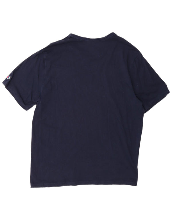 Tricou grafic pentru bărbați Champion Top XL Bumbac bleumarin