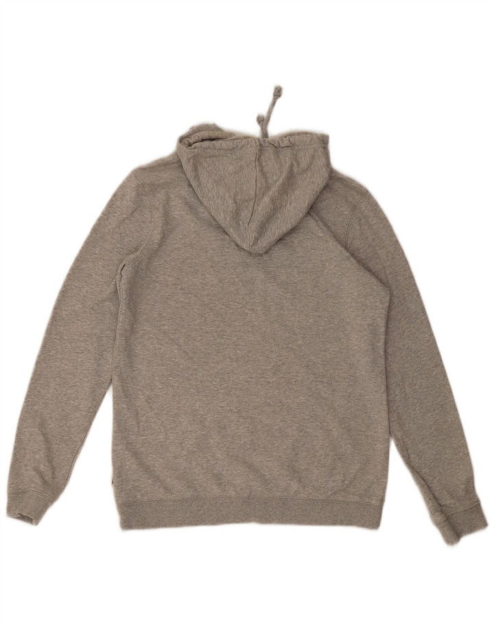 Pulover Roxy pentru damă cu capota cu grafică UK 10, bumbac, gri mic