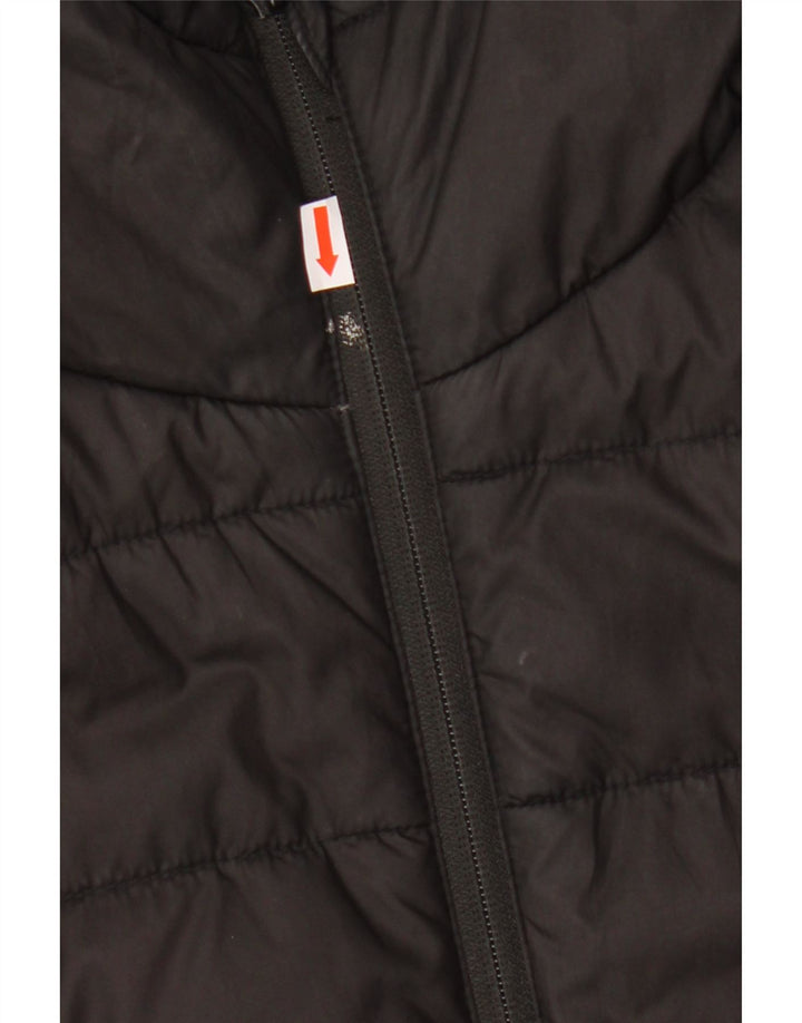 Jachetă căptușită cu glugă Puma pentru bărbați UK 40 Poliester negru mare