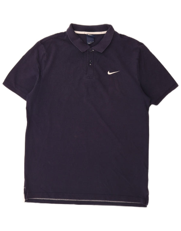 Tricou polo pentru bărbați Nike, mare, albastru, bumbac