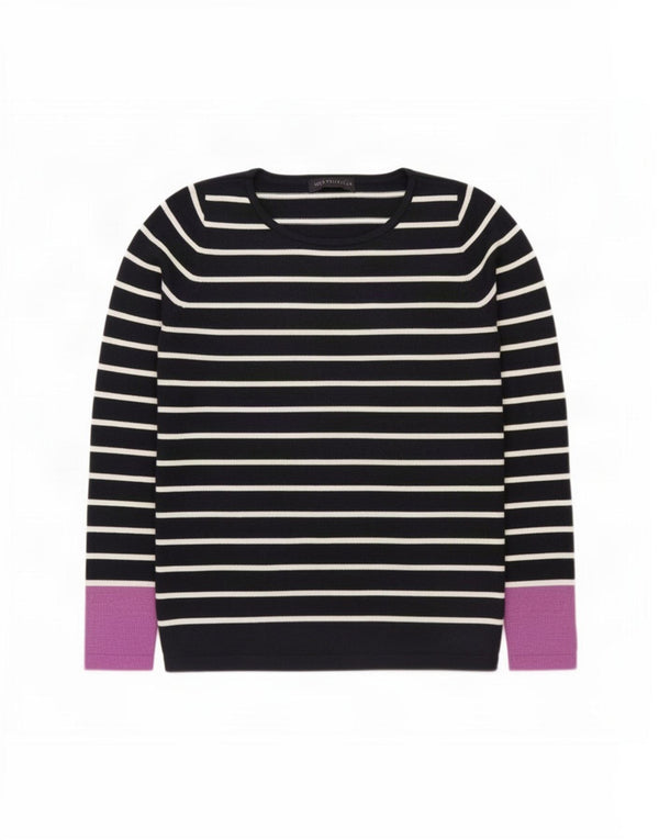 Pulover pentru femei Marks & Spencer cu decolteu cu barca UK 10 Mic Bleumarin