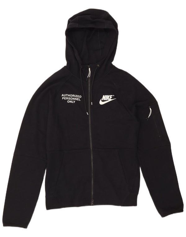 Pulover Nike Graphic Zip pentru bărbați XS bumbac negru