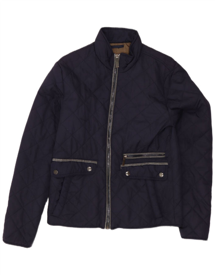 Jachetă matlasată pentru bărbați ZARA UK 36 Small Bleumarin