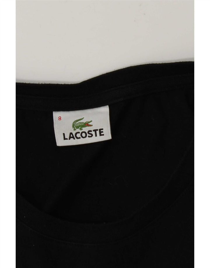Tricou Lacoste Bărbați Top Mărimea 8 3XL Negru