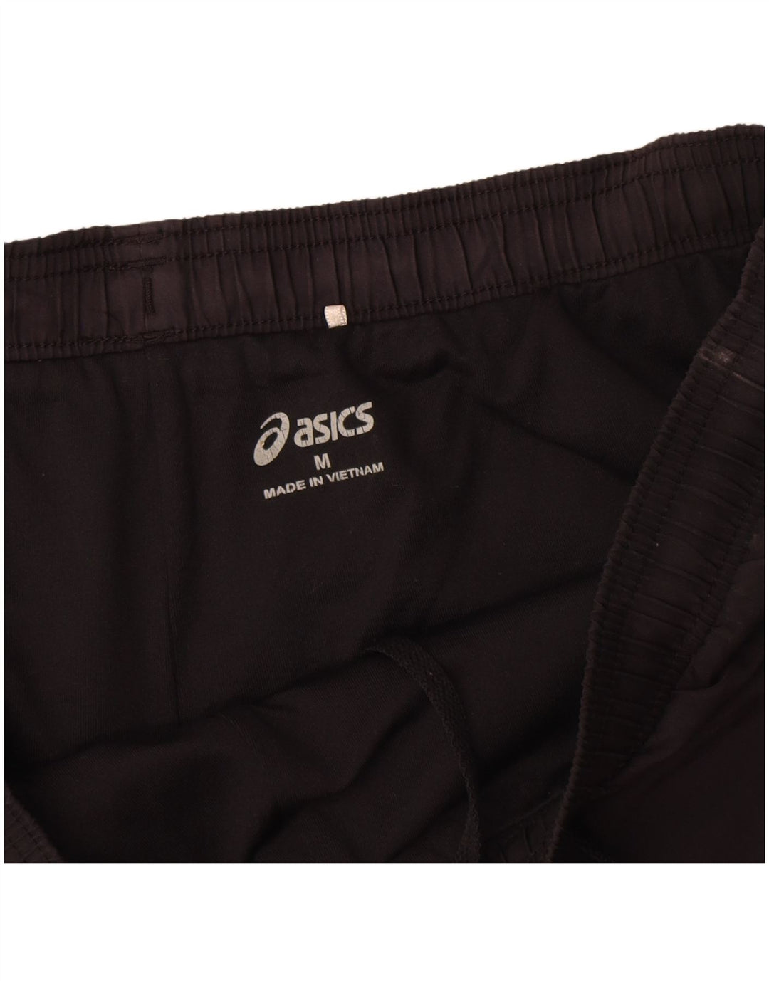 Pantaloni scurți sport Asics pentru bărbați, poliester mediu negru