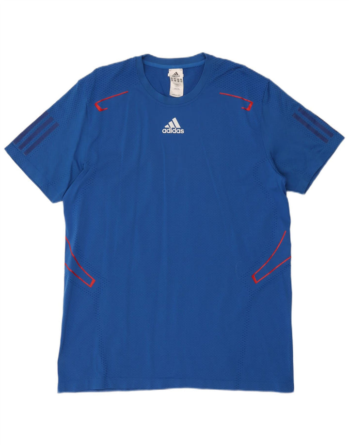 Tricou Adidas Climacool pentru bărbați Top XL Albastru Poliamidă