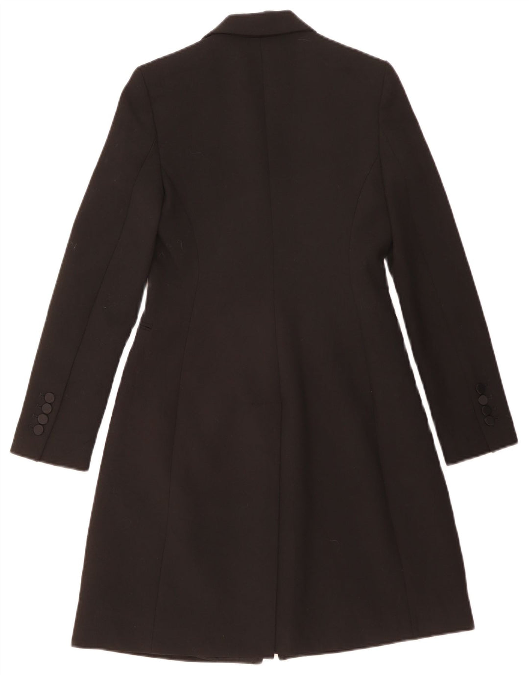 Palton dublu pentru femei ZARA UK 10 Mic Negru
