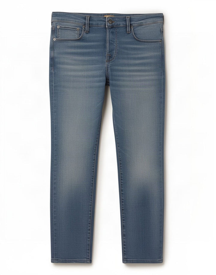 Blugi slim pentru bărbați Jack & Jones W36 L32 albastru