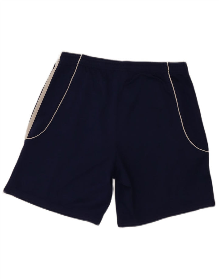 Pantaloni scurți sport pentru bărbați Adidas Climalite, poliester, albastru mic