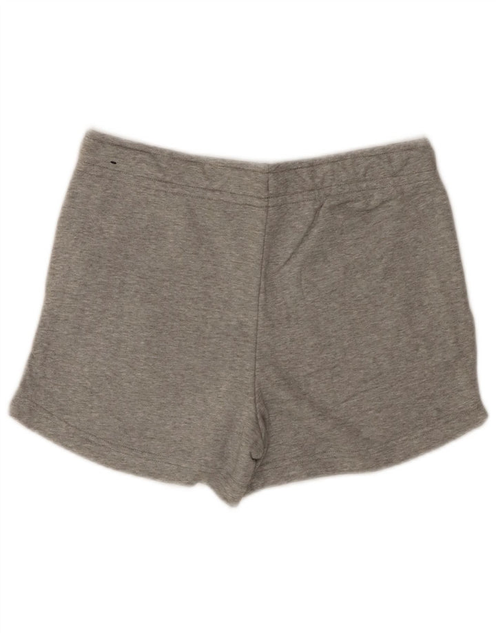 Pantaloni scurti sport Nike pentru femei UK 10, bumbac gri mic