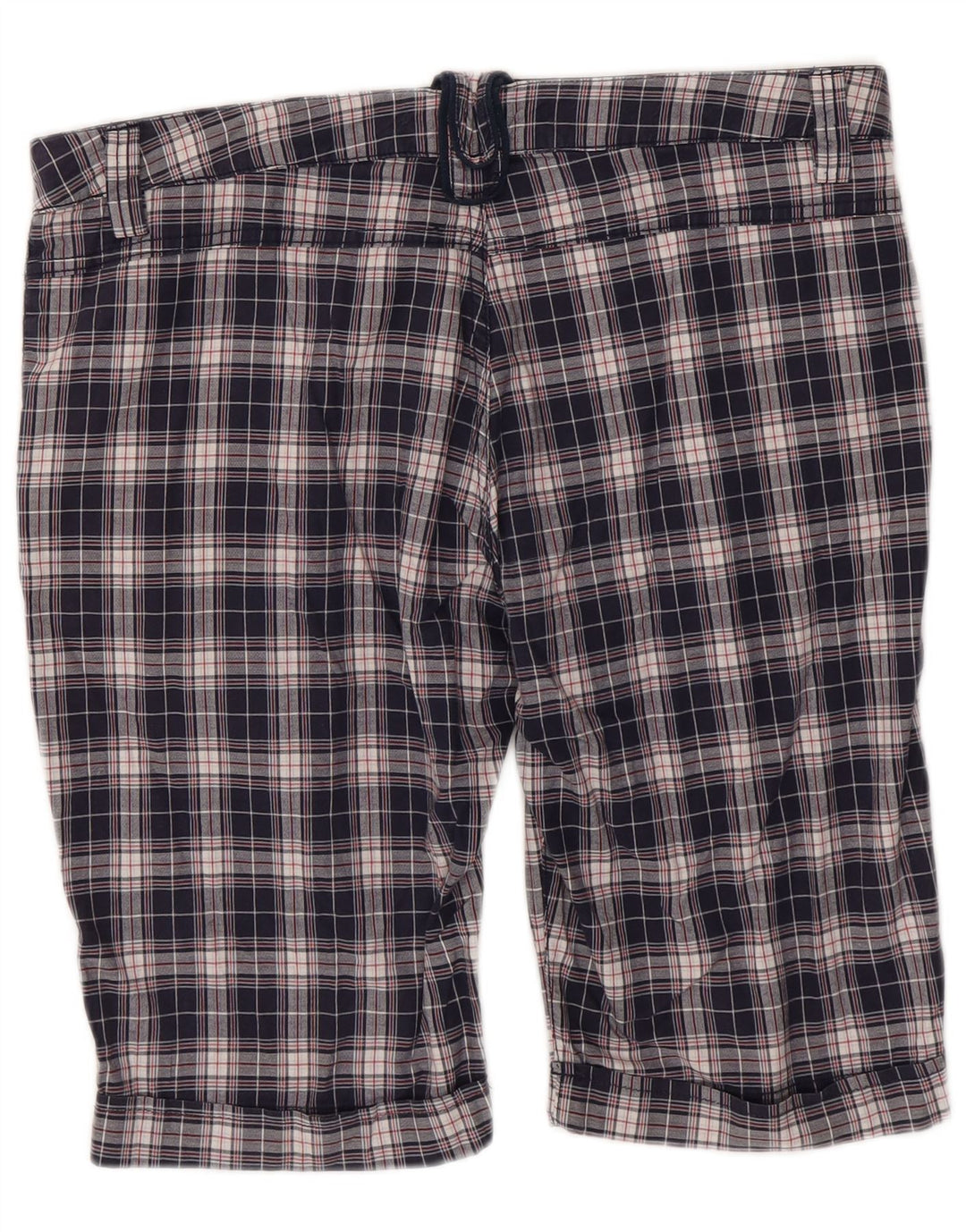 Pantaloni scurți chino pentru bărbați Dack's IT 48 Medium W36 Bumbac cu carouri bleumarin