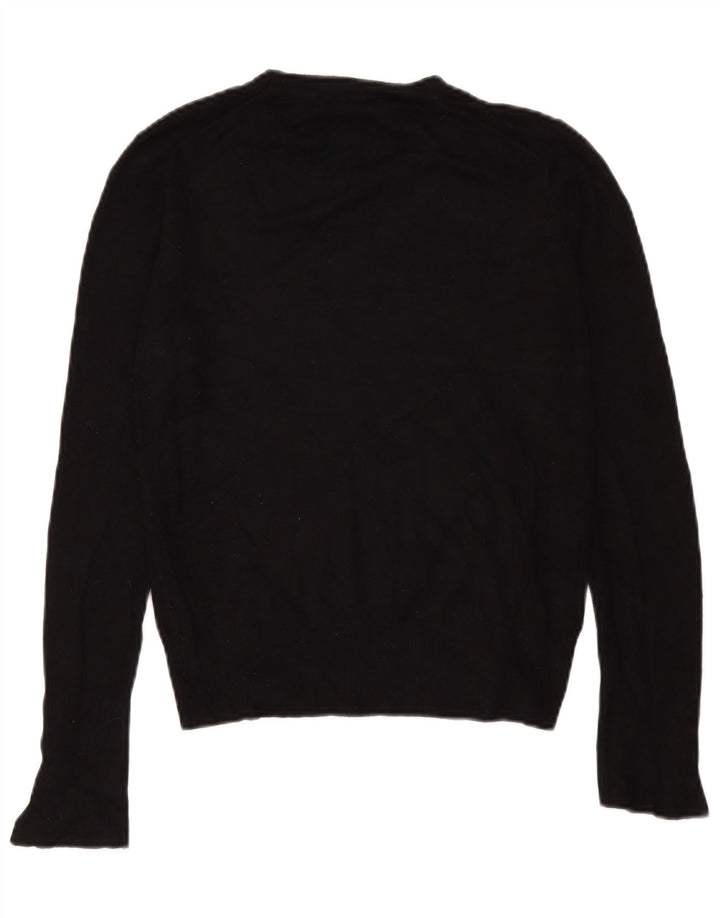 Pulover pentru damă Zara, cu gât turnut, UK 14 Medium Negru
