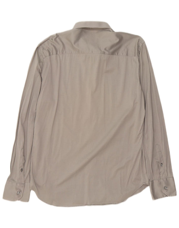 Cămașă pentru bărbați Emporio Armani Mărimea 43 17 XL Gri