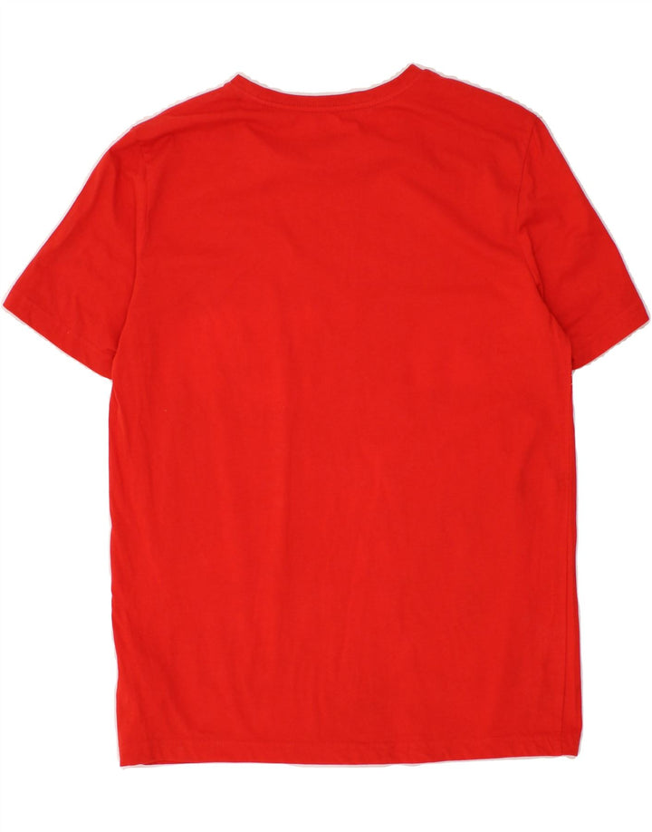 PUMA Mens Espana Graphic T-Shirt Top Medium Red Cotton Vintage Puma and Second-Hand Puma from Messina Hembry 