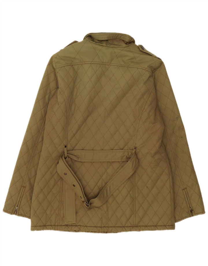 Crew Clothing Jachetă militară matlasată Sherpa pentru femei UK 14 Medium Khaki