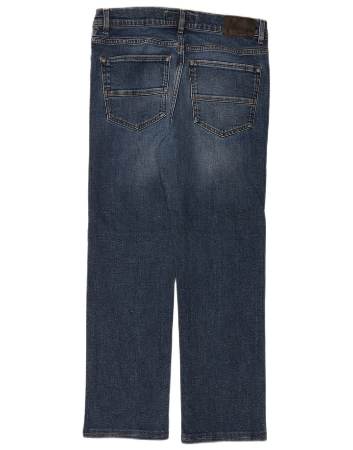 Blugi drepti TRUSSARDI pentru femei W31 L28 Albastru