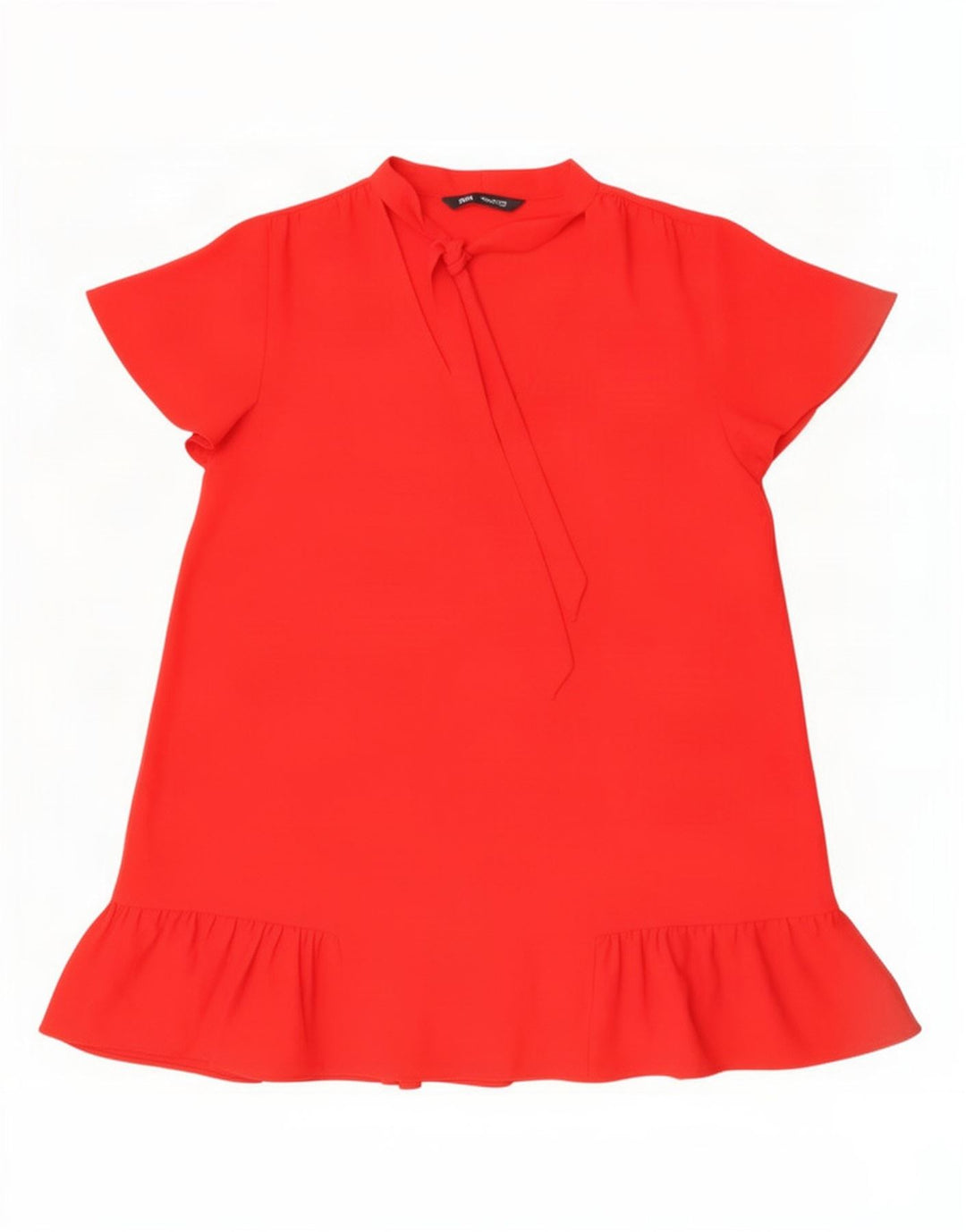 Rochie A-Line pentru femei Zara UK 16 Poliester roșu mare