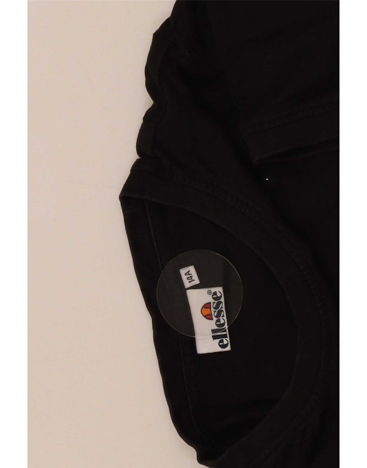 Tricou grafic pentru băieți Ellesse Top 13-14 ani negru