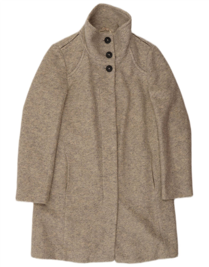 Palton pentru femei Hugo Boss UK 8 Mic Bej Acrilic