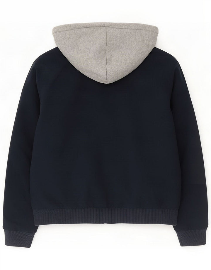 Jachetă reversibilă cu glugă Nike pentru bărbați UK 38 Bumbac, albastru bleumarin mediu