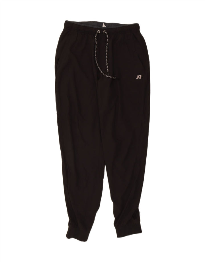 RUSSELL ATHLETIC Mens Dri-Power Tracksuit Trousers Joggers Medium  Black Vintage Russell Athletic and Second-Hand Russell Athletic from Messina Hembry 