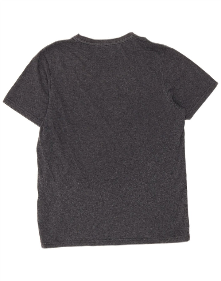 Tricou grafic pentru bărbați Mountain Warehouse Top Medium Negru Bumbac
