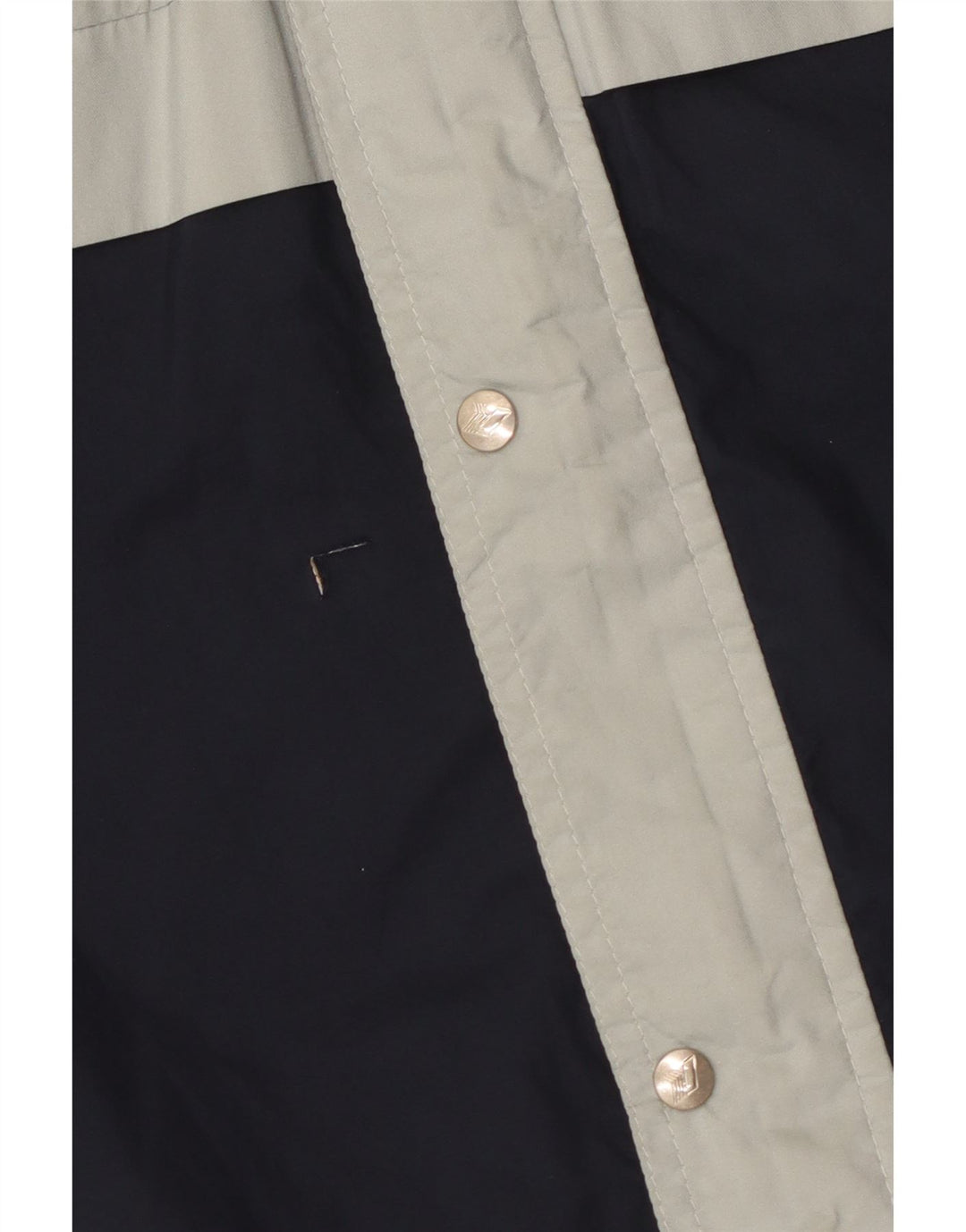 Jachetă de ploaie cu glugă pentru bărbați K-Way UK 38 Mediu Bleumarin Poliester color bloc