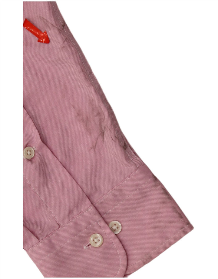 Cămașă pentru bărbați Ralph Lauren Mărimea 17 43 XL Roz