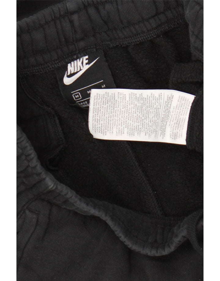 Pantaloni de trening Nike pentru bărbați Joggeri, bumbac mediu negru