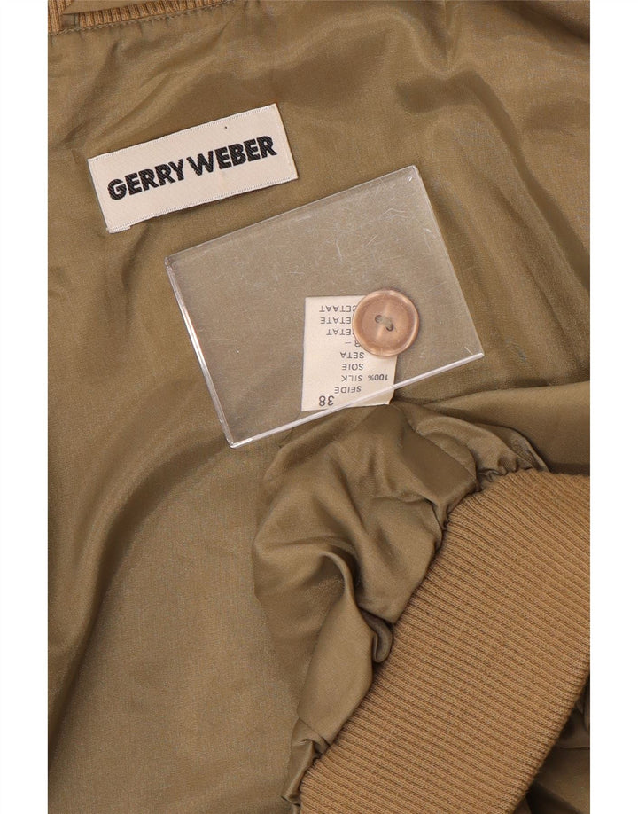 Gerry Weber Jachetă Bomber supradimensionată pentru femei EU 38 Medium Khaki Mătase