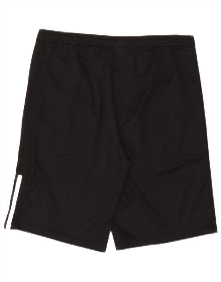 Pantaloni scurți sport adidas băieți 15-16 ani poliester negru