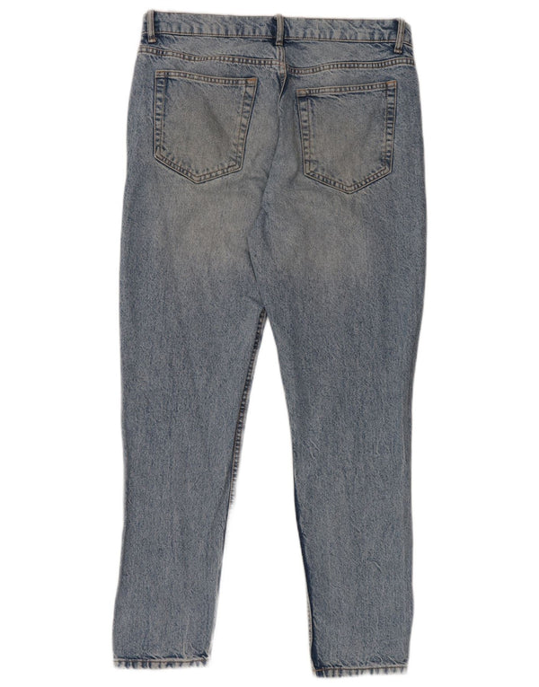 Blugi skinny pentru bărbați ZARA EU 44 Large W34 L32 Albastru