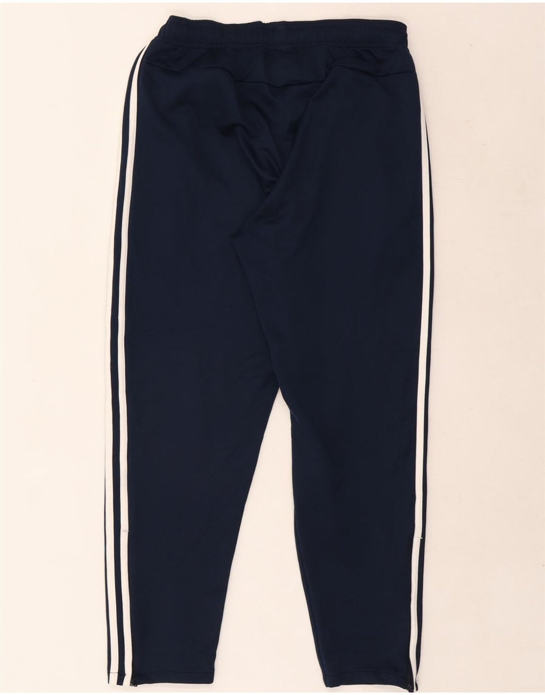 Pantaloni de trening Adidas pentru bărbați Marea Britanie 40/42 Poliester mediu albastru bleumarin