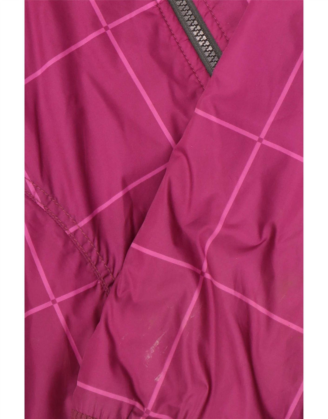 Bomber cu glugă pentru femei Vans UK 14 Medium Purple Check Nylon