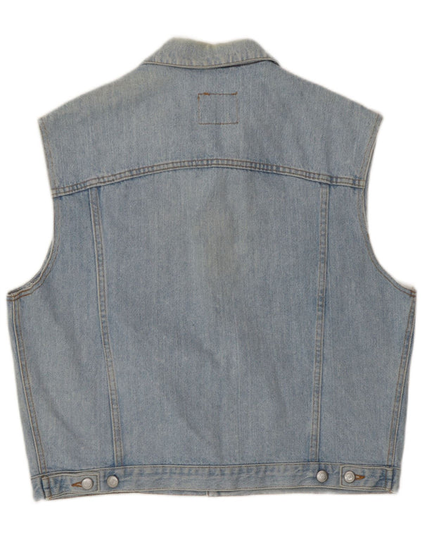 Gilet pentru bărbați Rifle Denim UK 38 Medium Blue Bumbac