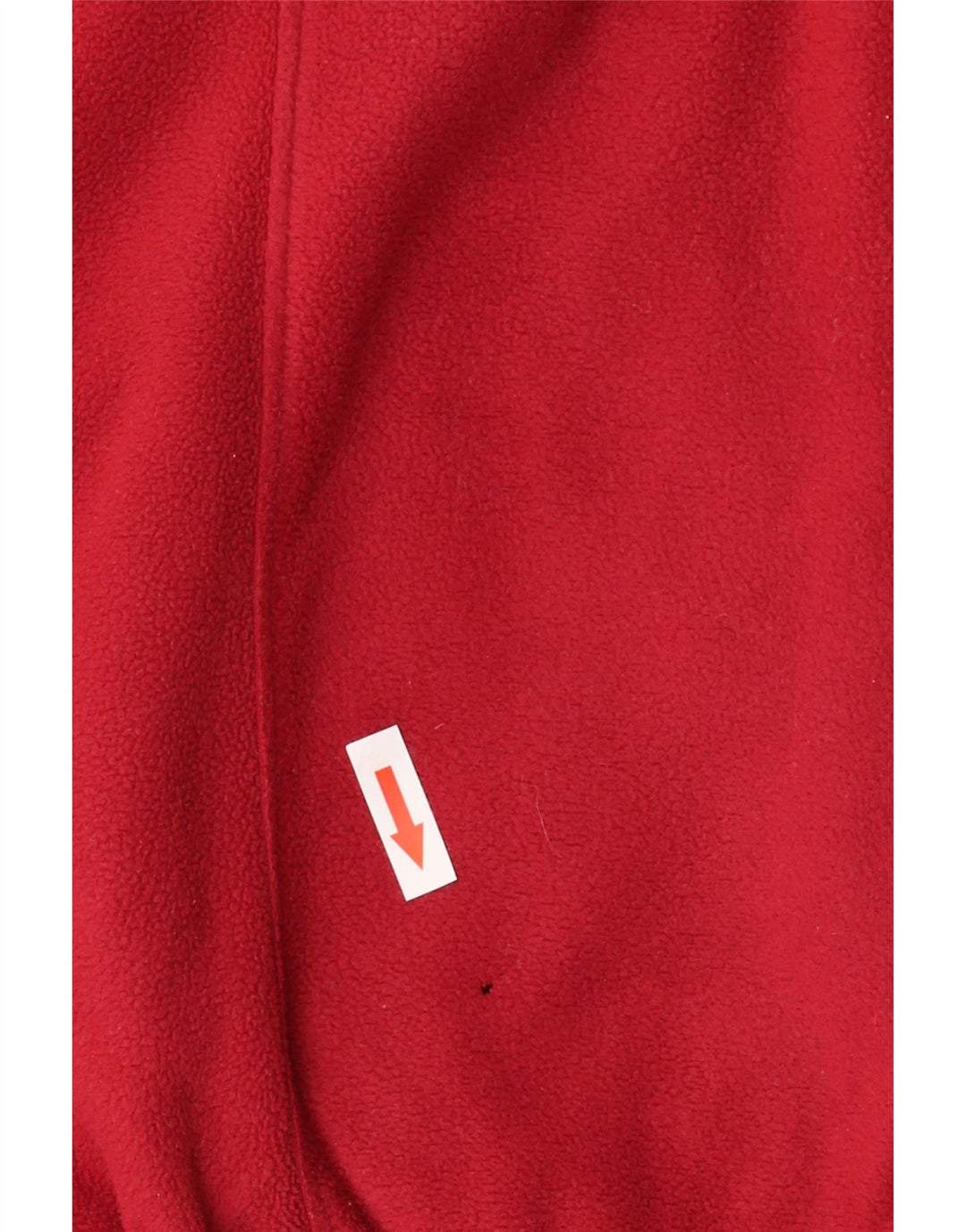 The North Face Mens Liner Fleece Jacket UK 38 Medium Red Poliester