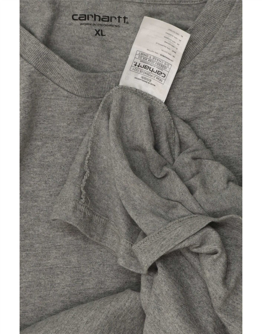 Tricou pentru bărbați Carhartt Top XL bumbac gri