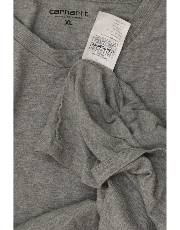 Tricou pentru bărbați Carhartt Top XL bumbac gri