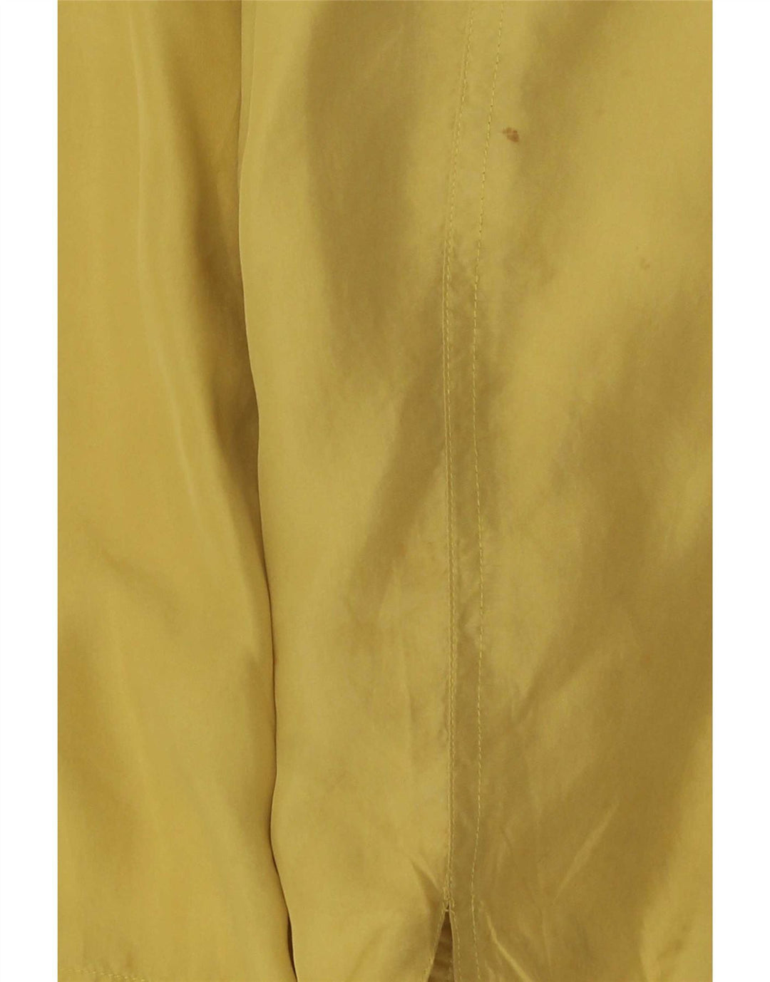 Jachetă vintage pentru bărbați, UK 44 2XL, mătase galbenă
