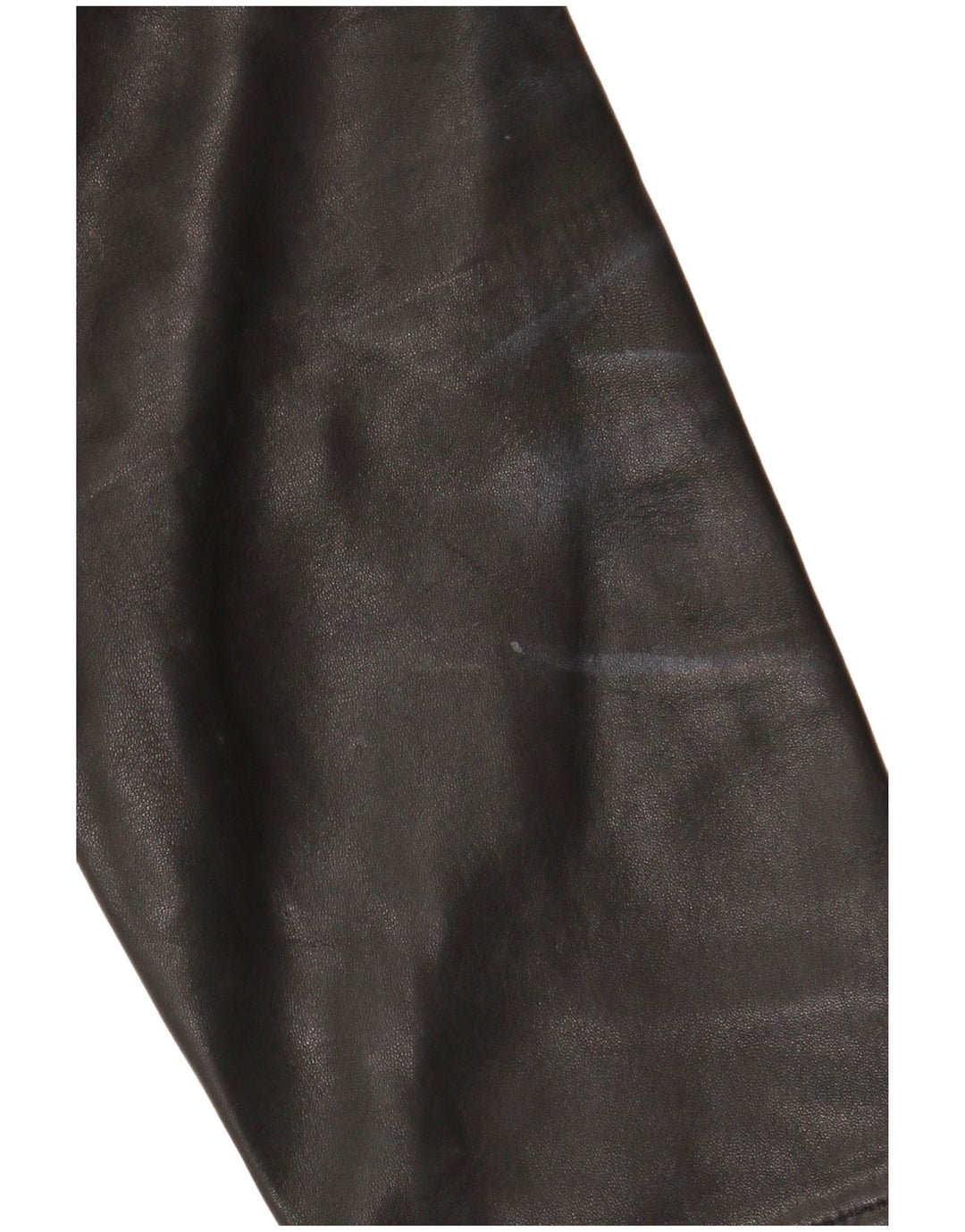 Jachetă de piele pentru femei JAEGER UK 12 Medium din piele neagră