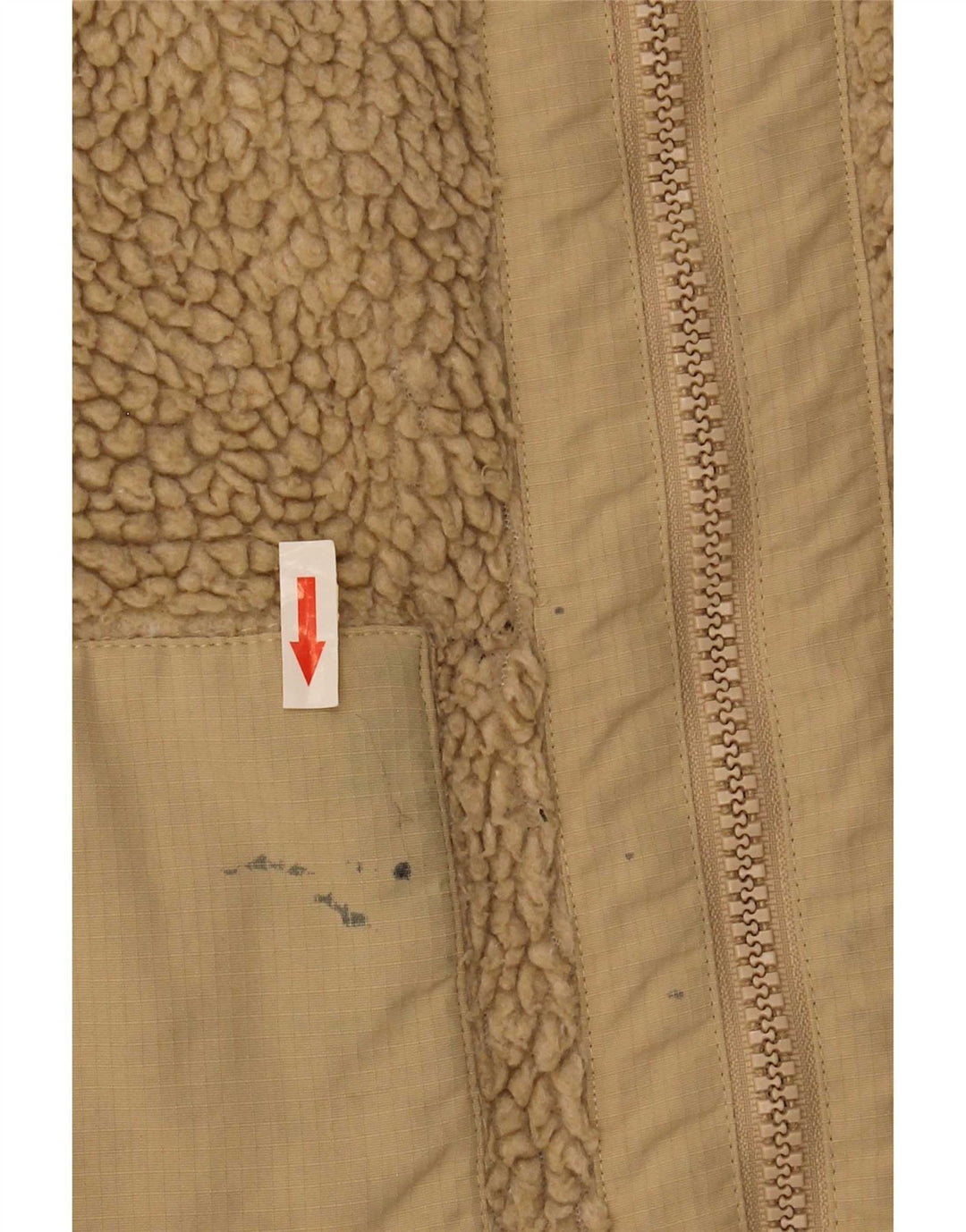 Jachetă fleece pentru bărbați Urban Outfitters UK 36 Small Beige Poliester