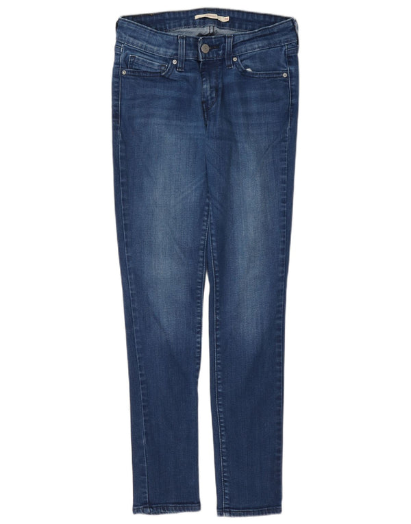 Blugi skinny Levi's 711 pentru femei W26 L28 Bumbac albastru
