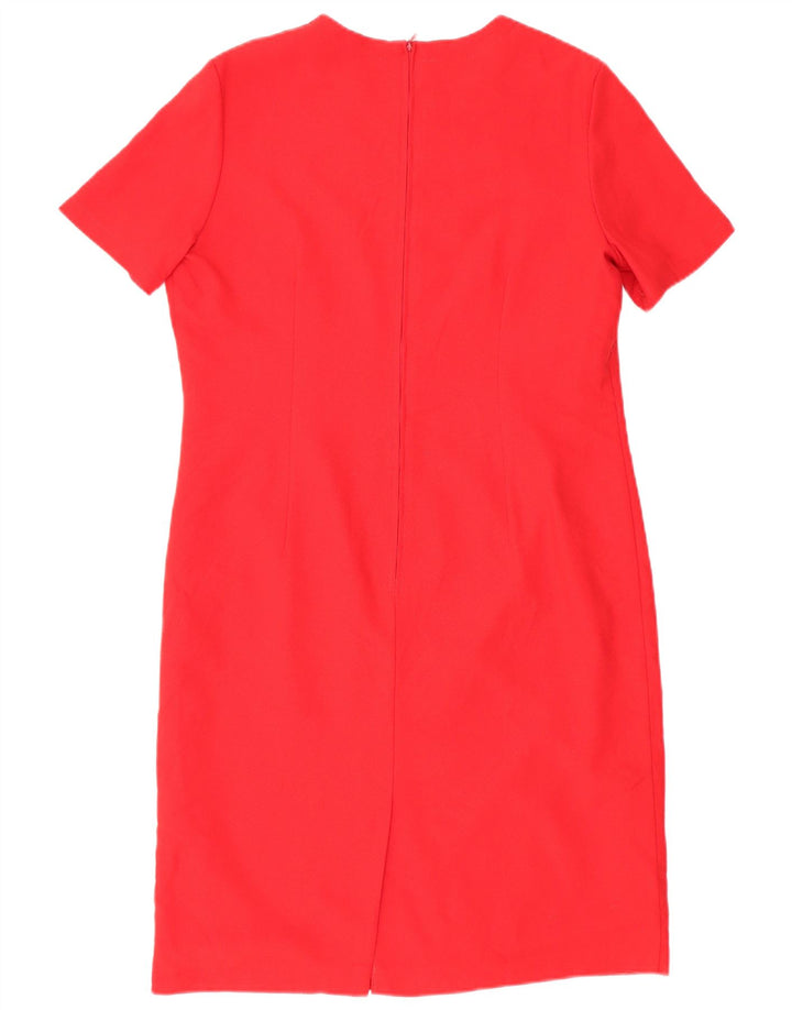 MARKS & SPENCER Rochie teacă pentru femei UK 14 Large Red