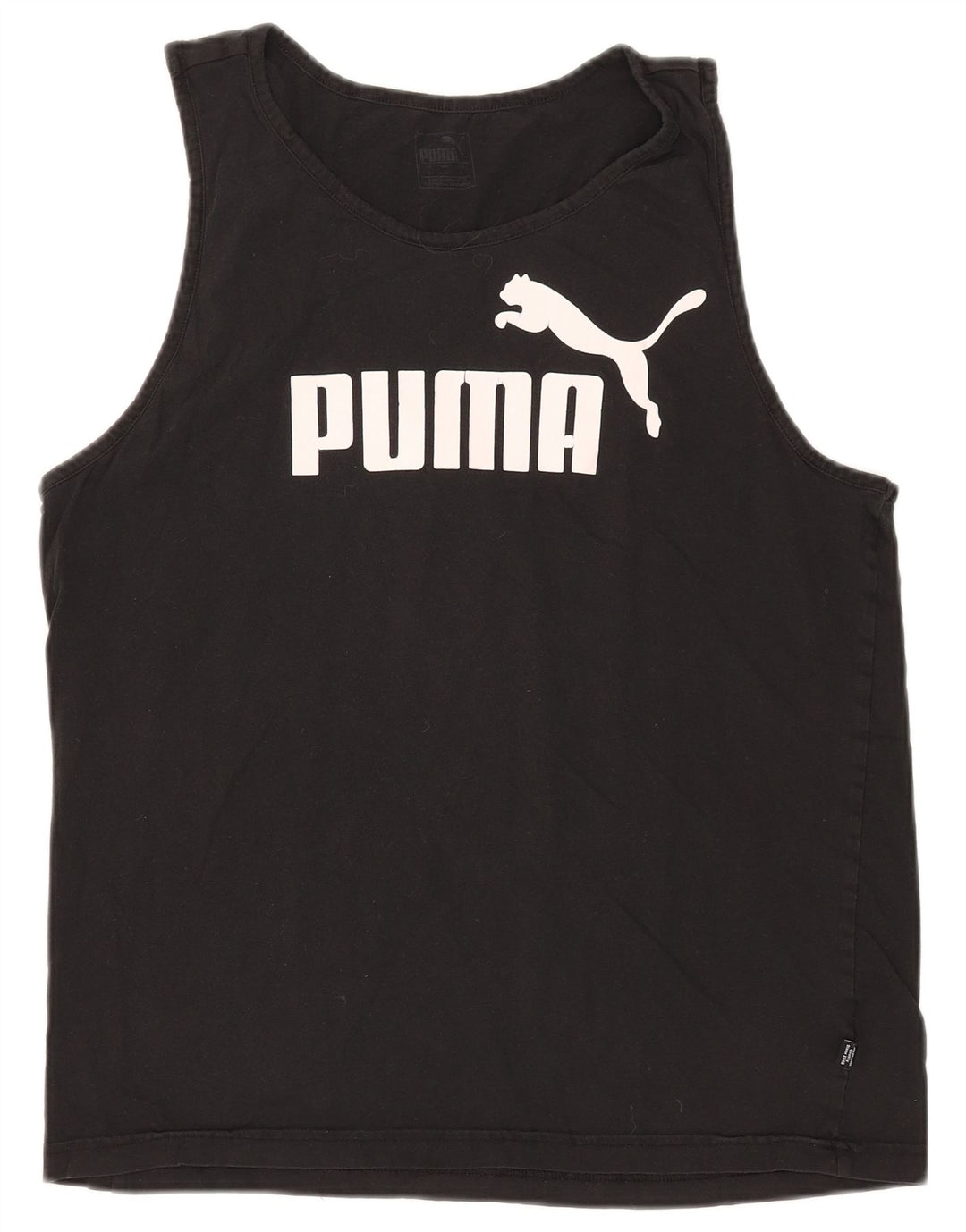 Vestă grafică pentru bărbați Puma, mare, bumbac, negru