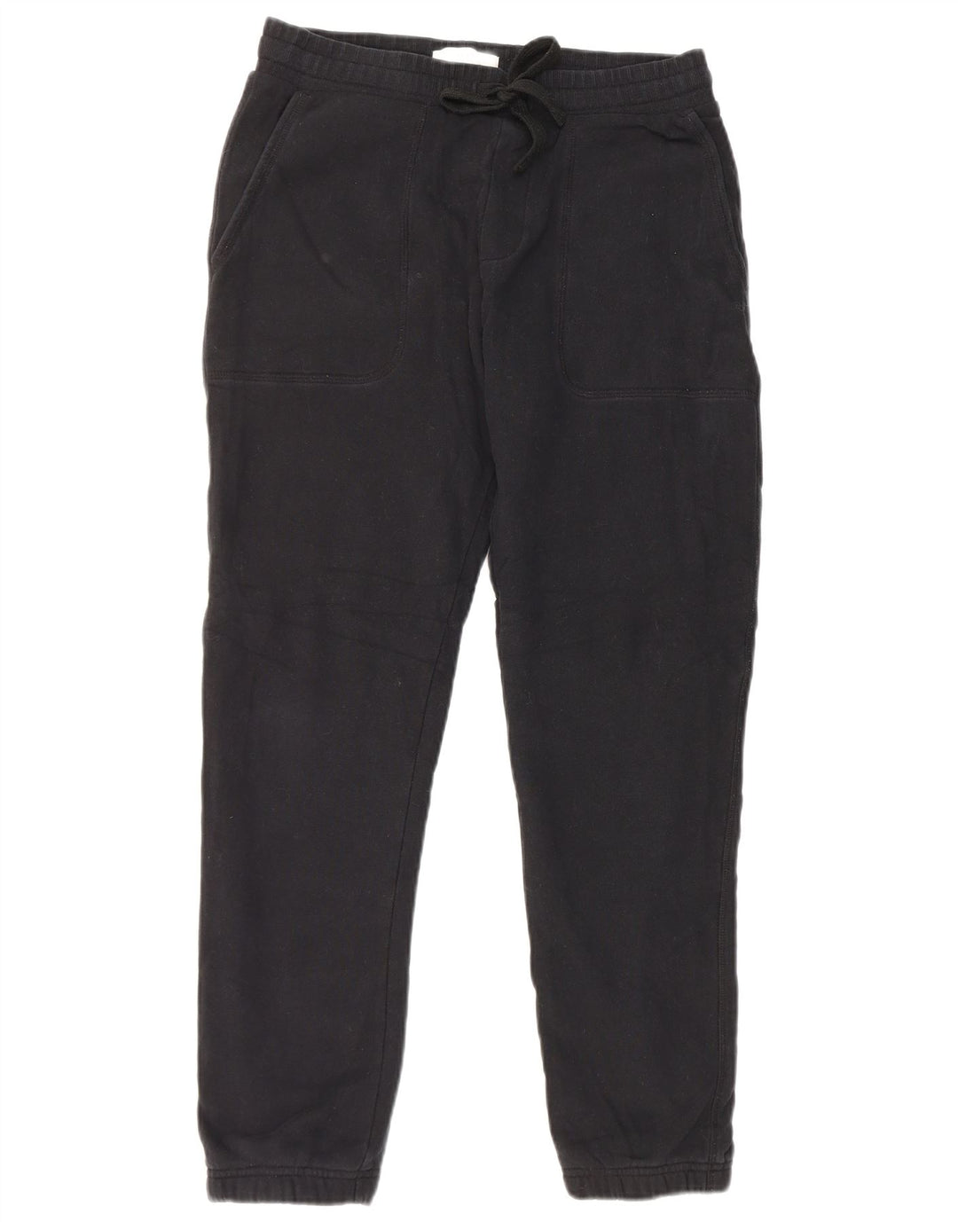 Pantaloni de vânt pentru bărbați Marks & Spencer, cu ajustare normală, bumbac negru mic