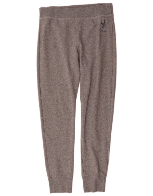 Pantaloni de trening Converse pentru femei Joggeri UK 12 Bumbac cu pete gri mediu