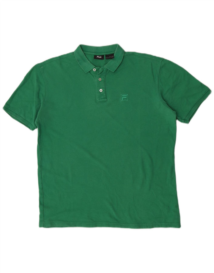Tricou Polo Fila XL Verde Bumbac