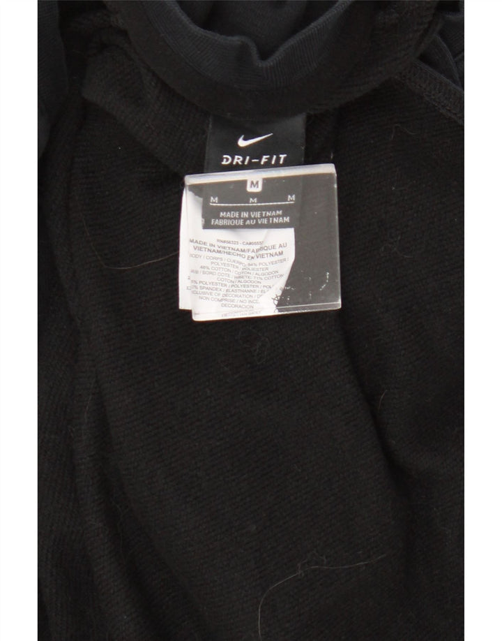 Pulover supradimensionat Nike Dri Fit pentru femei UK 14 Medium Negru