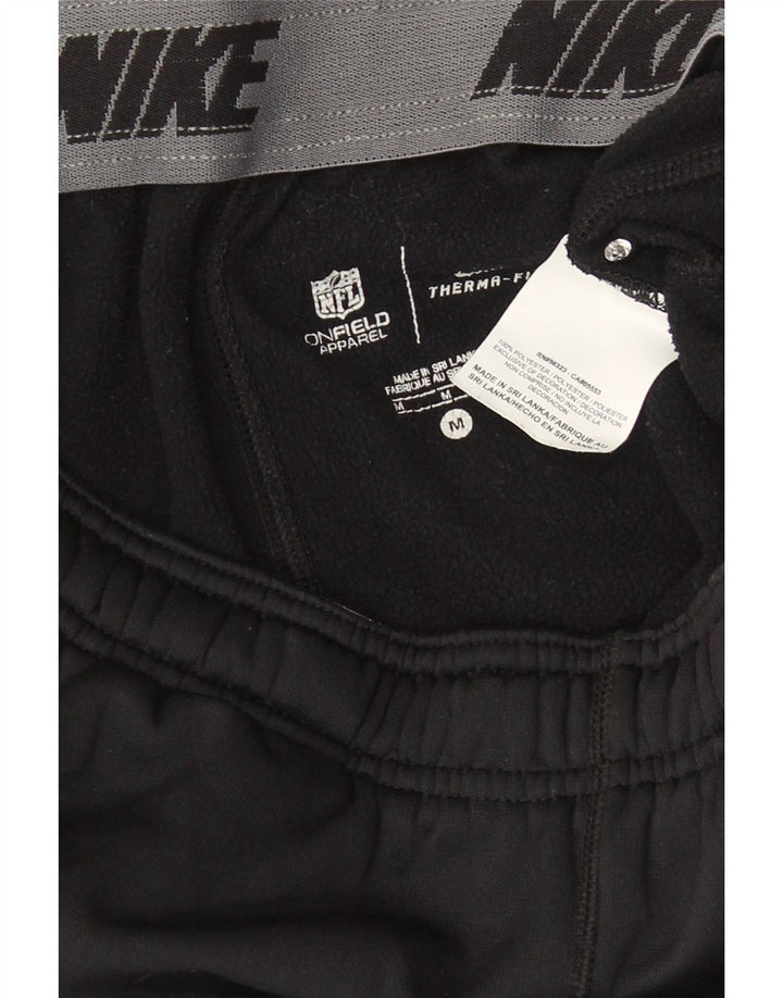 Pantaloni de trening Nike Therma-Fit pentru bărbați, poliester mediu negru