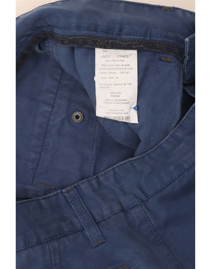 Pantaloni scurți chino Jack & Jones pentru bărbați, mediu W32, bumbac albastru